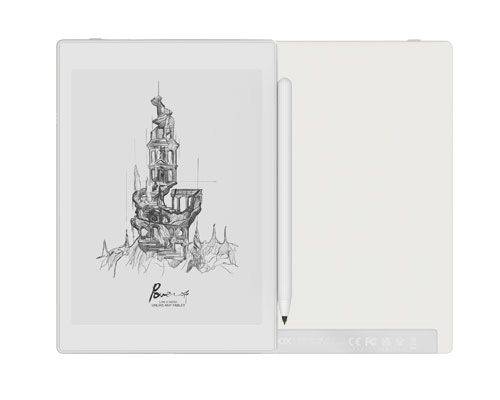BOOX Nova Air2 junto a la funda abierta