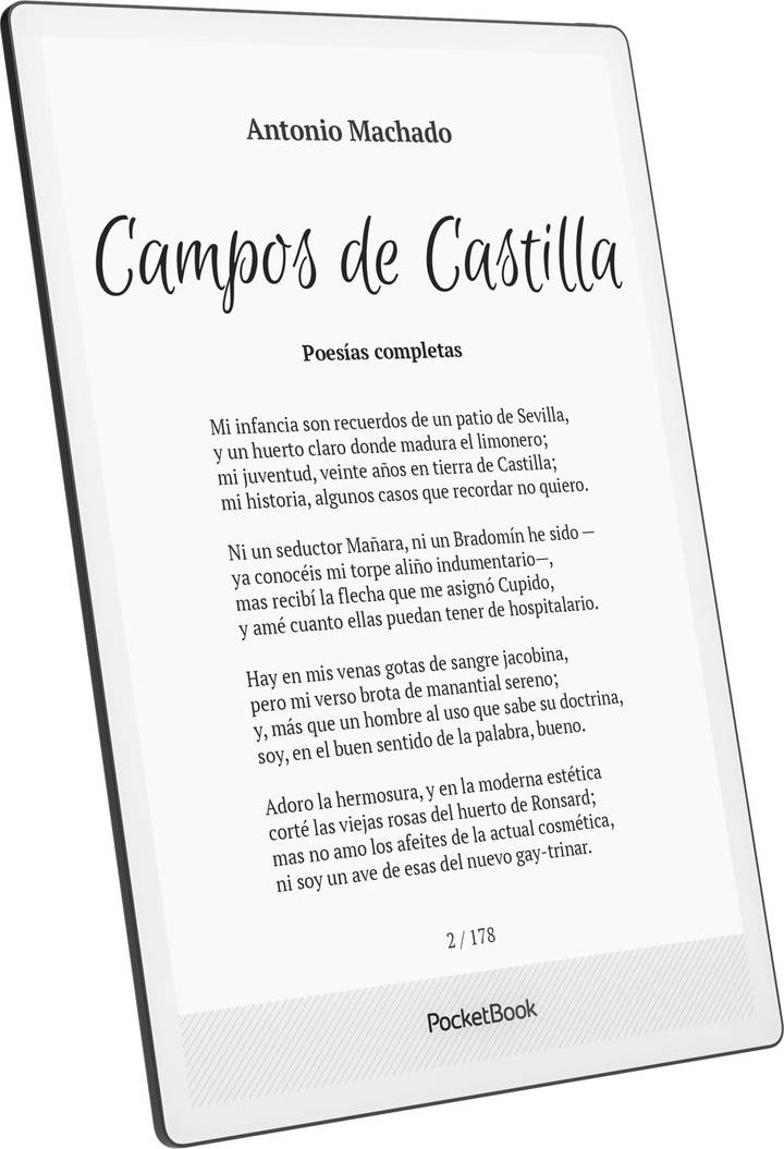 PocketBook InkPad One en ángulo